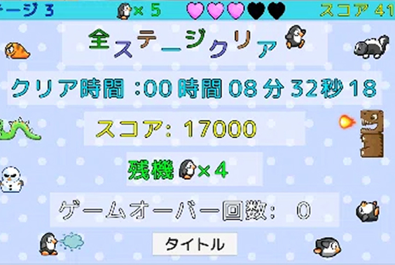 2Dゆる系アクションゲーム